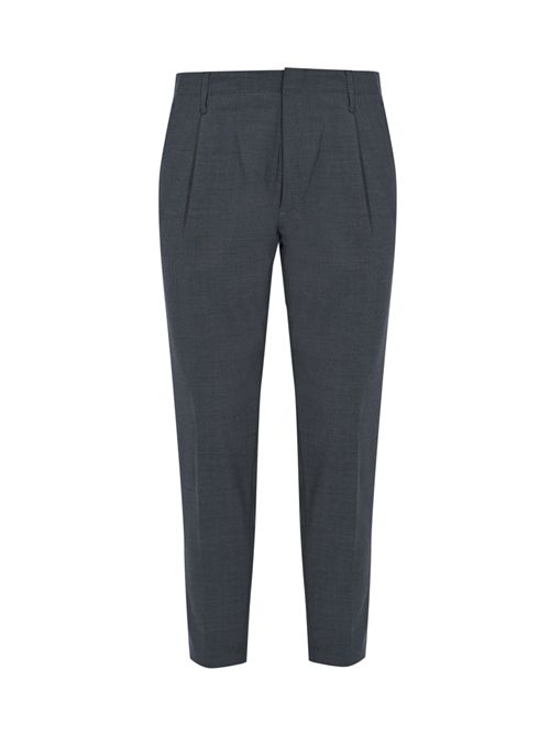 Pantalone Ben in misto lana Fumo DONDUP | UP630 TS0009 XXX945